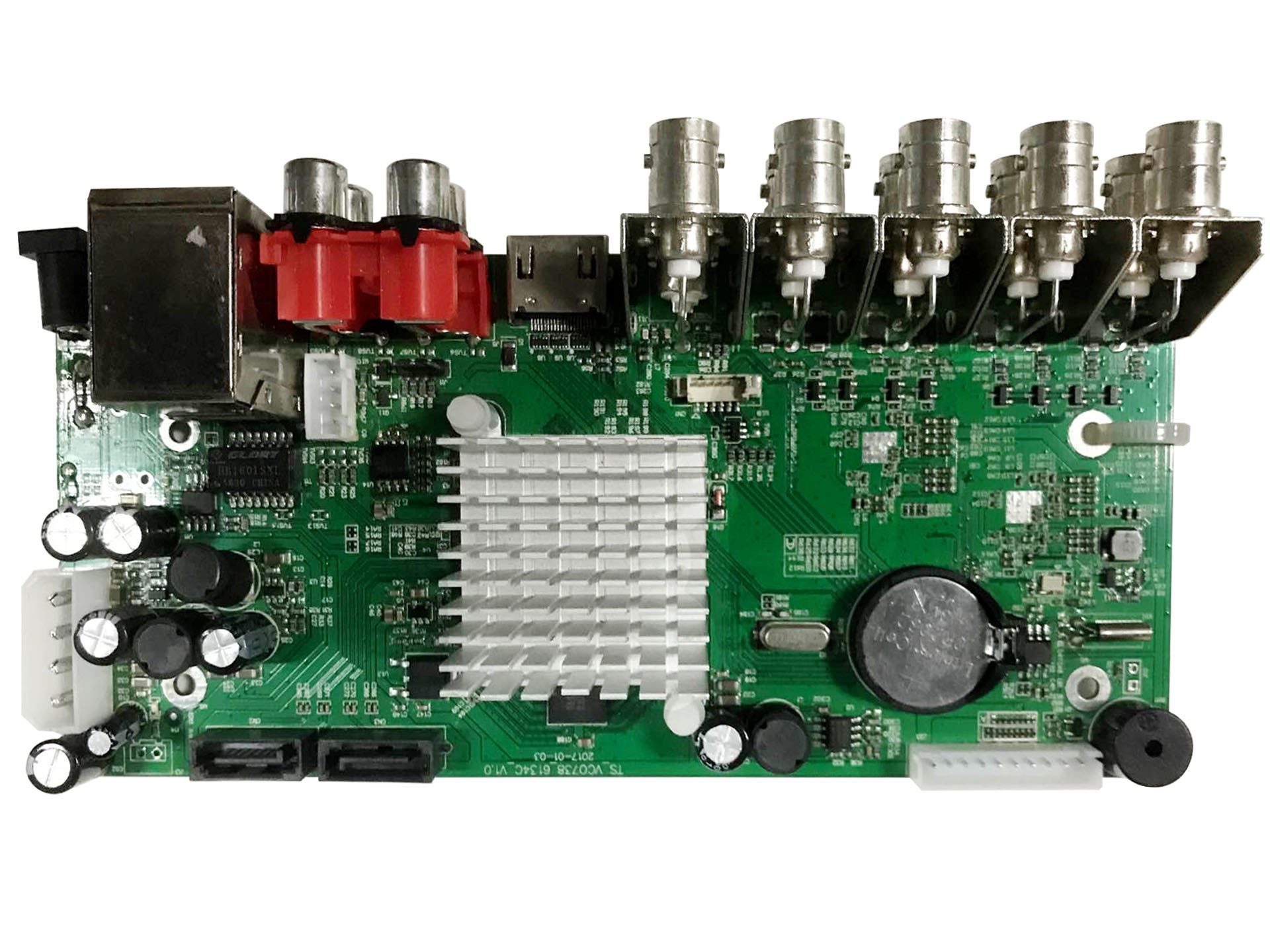 8 channel 1080N using 738 plan